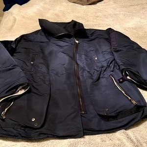 ANDREW MARC wonens heavy nylon coat size large